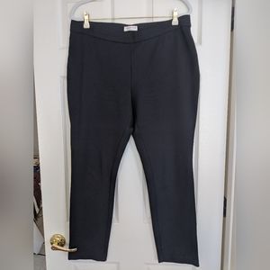 Coldwater Creek Knit Pants, EUC, Black, Size L